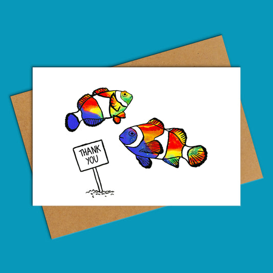 Tarjeta de felicitación en blanco con ballena azul 'Love Is Love'