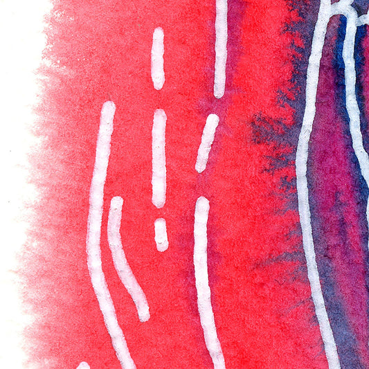 Vulva 03 Art Print - Deb Almond Art