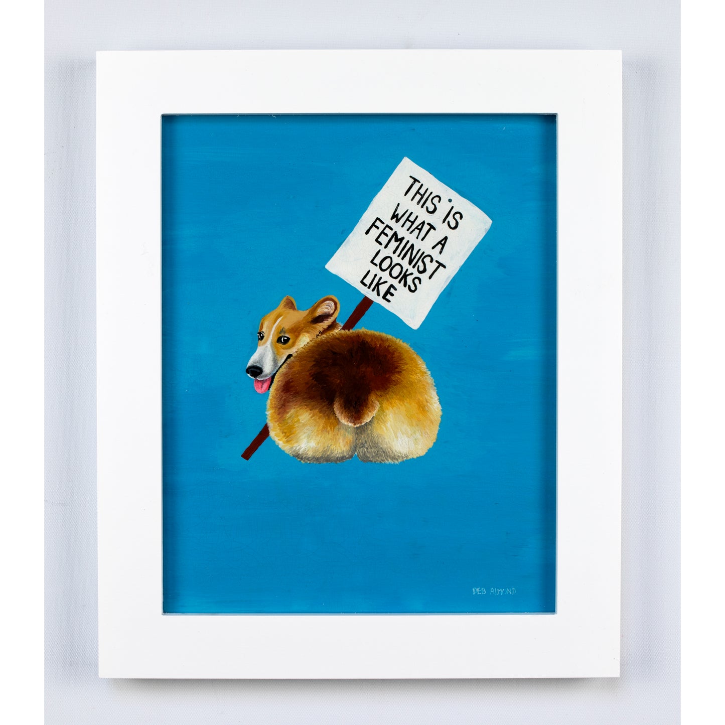 Protest Corgi