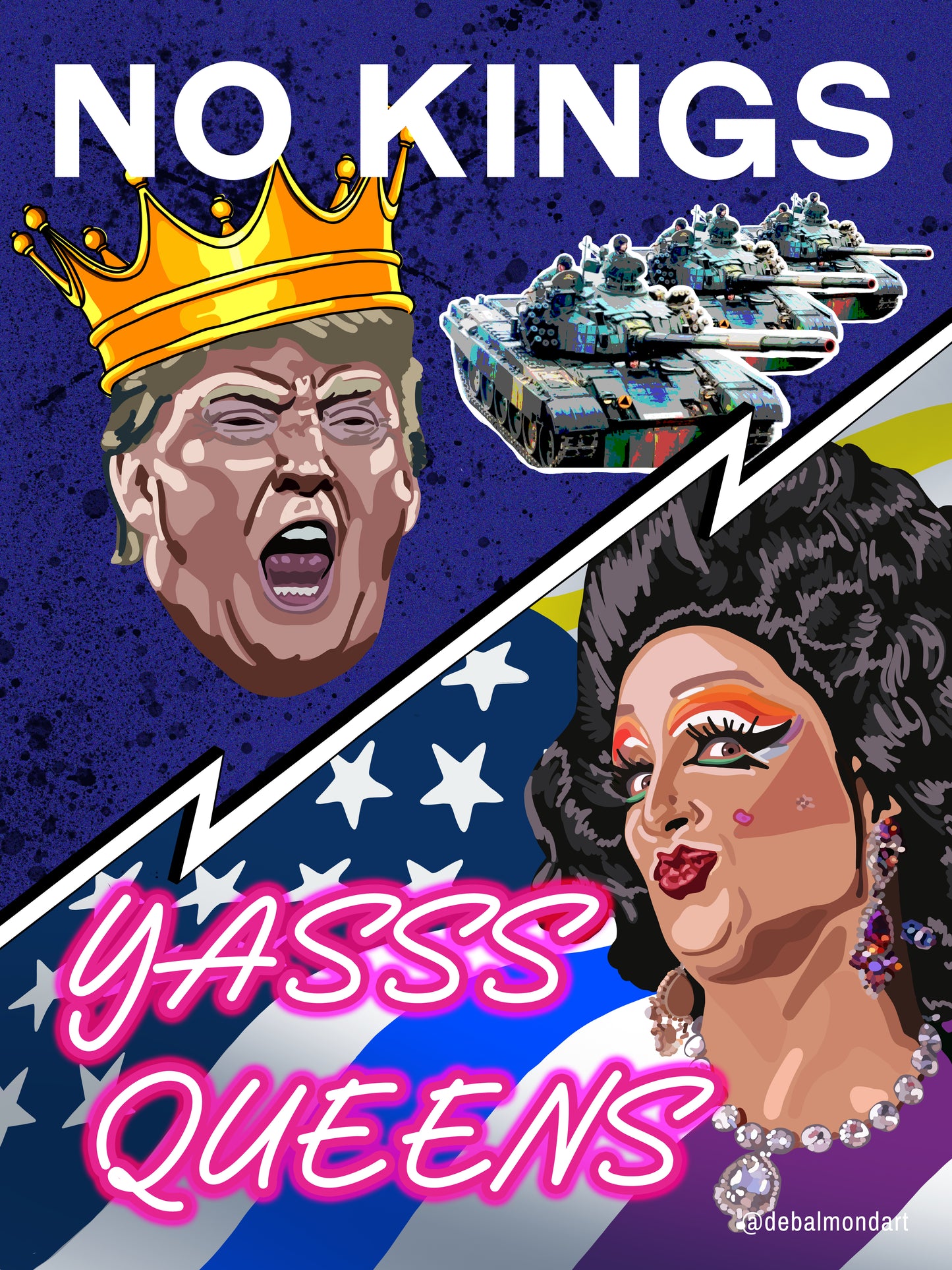 No Kings, YASSS QUEENS