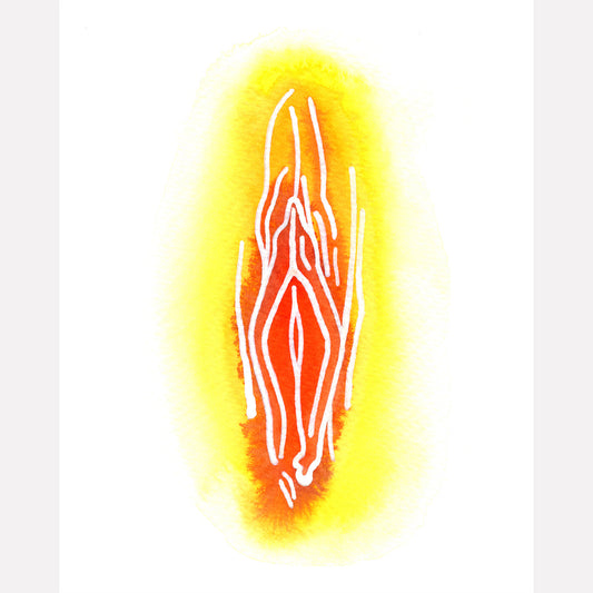 Vulva 01 Art Print