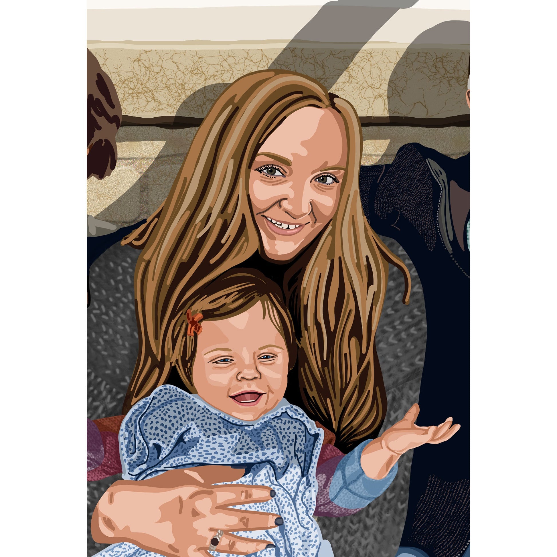 Custom Digital Portrait - Deb Almond Art