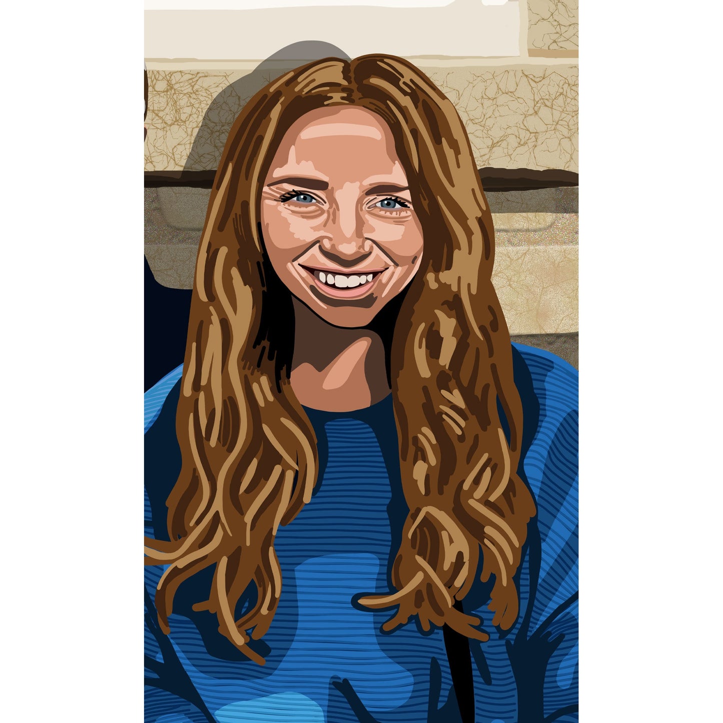 Custom Digital Portrait - Deb Almond Art