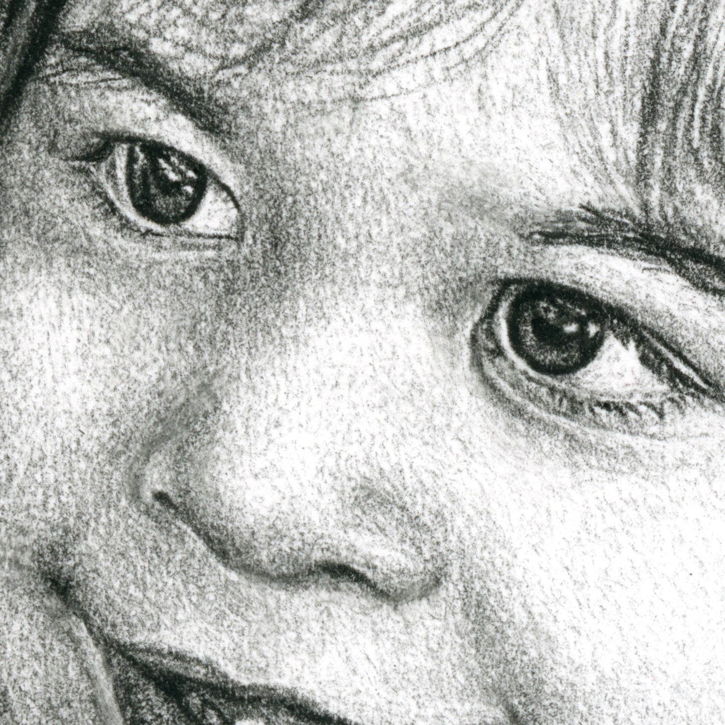 Custom Portrait Drawing - Deb Almond Art