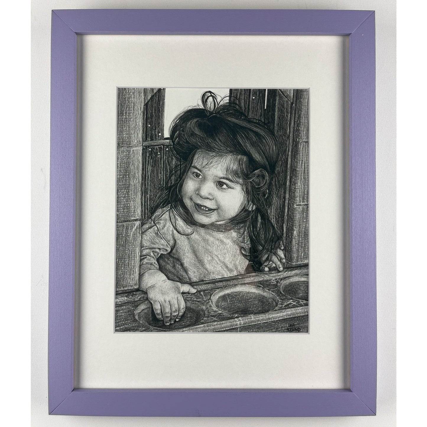 Custom Portrait Drawing - Deb Almond Art