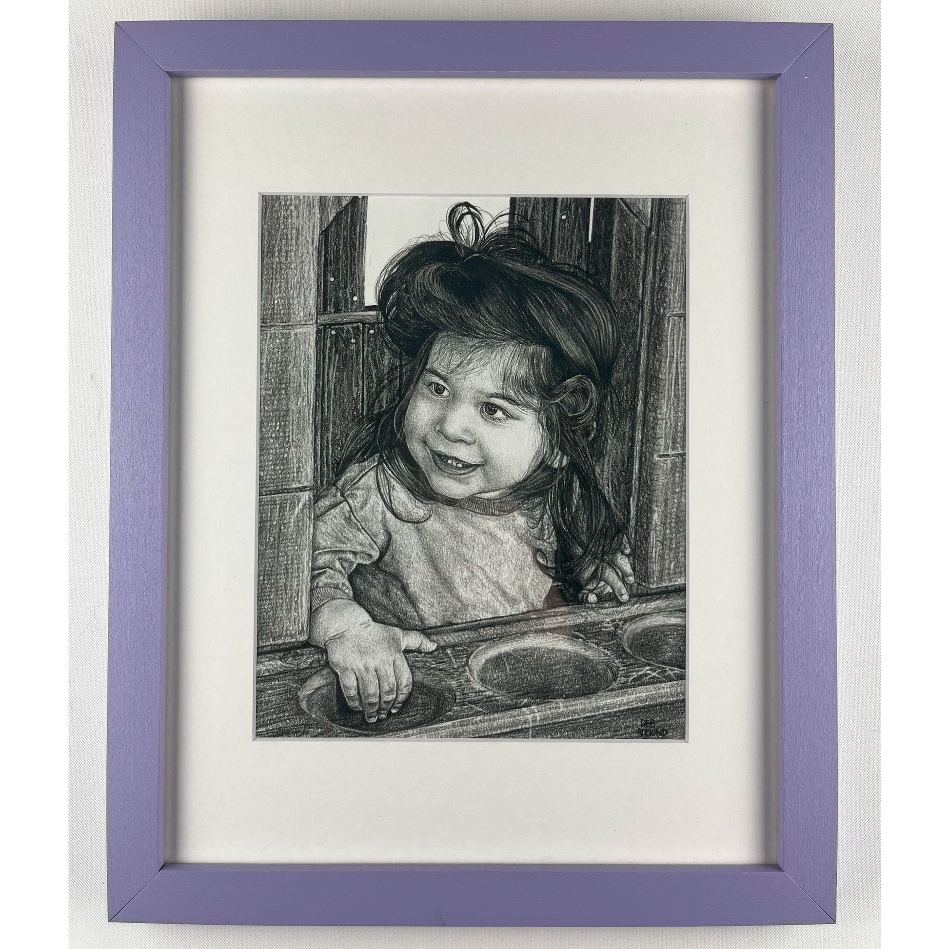 Custom Portrait Drawing - Deb Almond Art