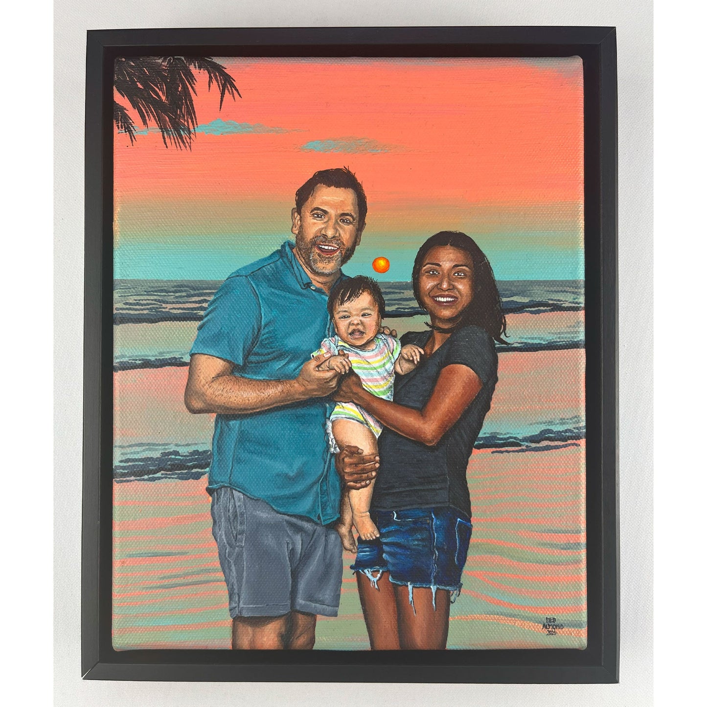 Custom Portrait Painting - Deb Almond Art
