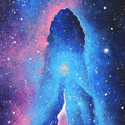 Galaxy Vulva 01 Art Print - Deb Almond Art