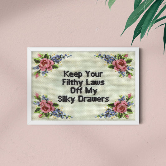 'Keep Your Filthy Laws' Art Print - Deb Almond Art