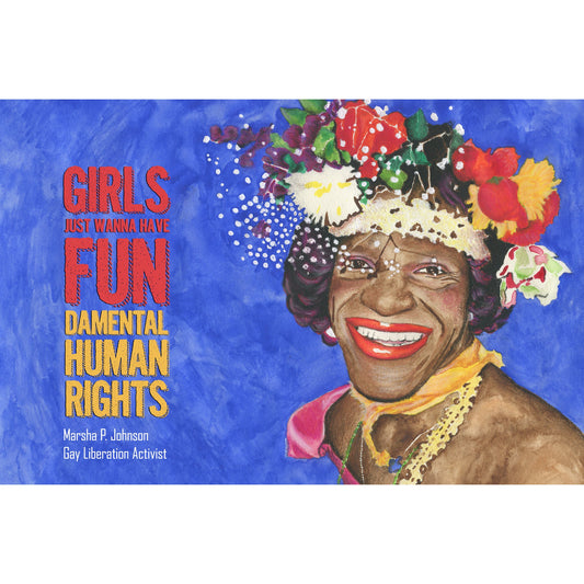 Marsha P. Johnson Art Print - Deb Almond Art