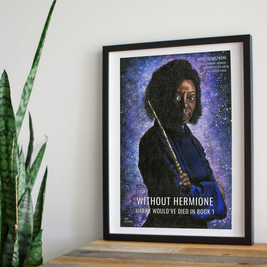 Hermione Granger Art Print - Deb Almond Art