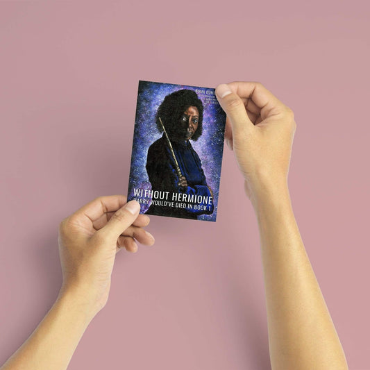 Hermione Granger Blank Greeting Card - Deb Almond Art