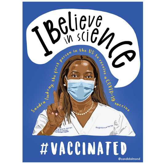 'I Believe In Science' Digital Download - Deb Almond Art