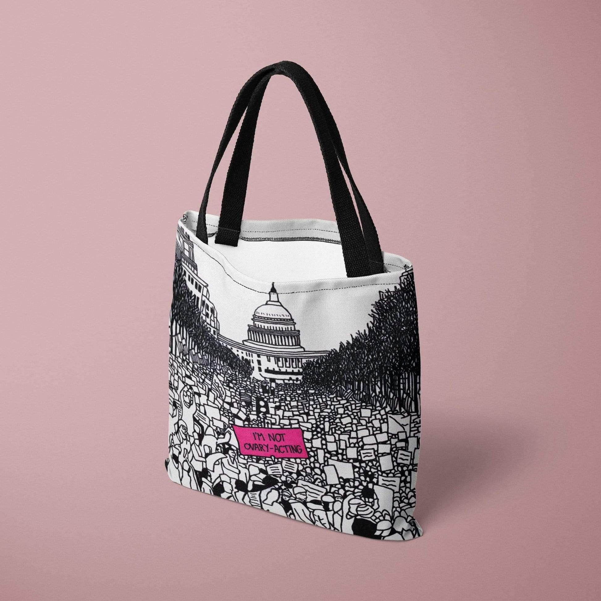 'I'm Not Ovary-Acting' Tote Bag - Deb Almond Art
