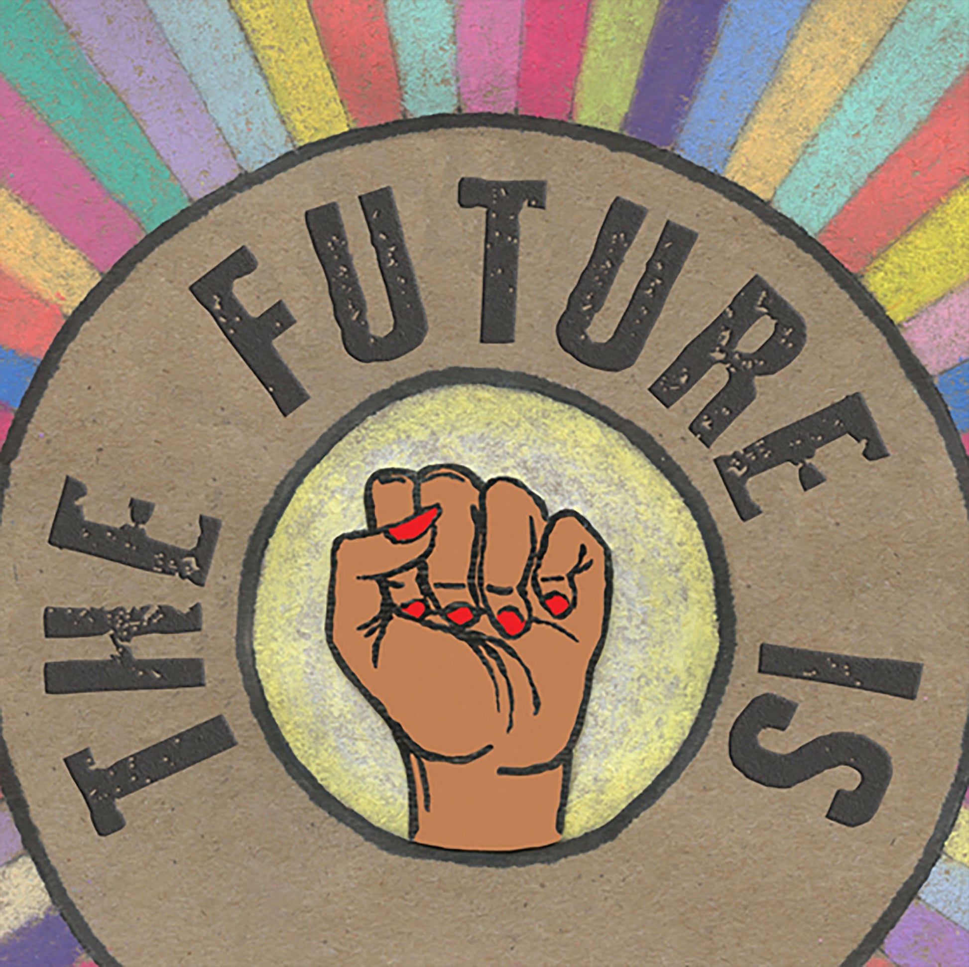 'The Future Is Nasty' Art Print (Mid) - Deb Almond Art