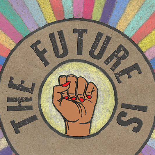 'The Future Is Nasty' Art Print (Mid) - Deb Almond Art