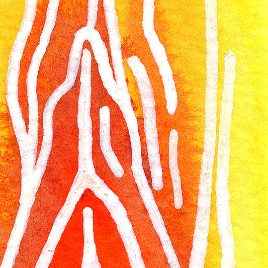 Vulva 01 Art Print - Deb Almond Art