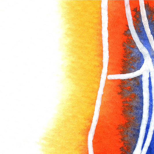 Vulva 02 Art Print - Deb Almond Art